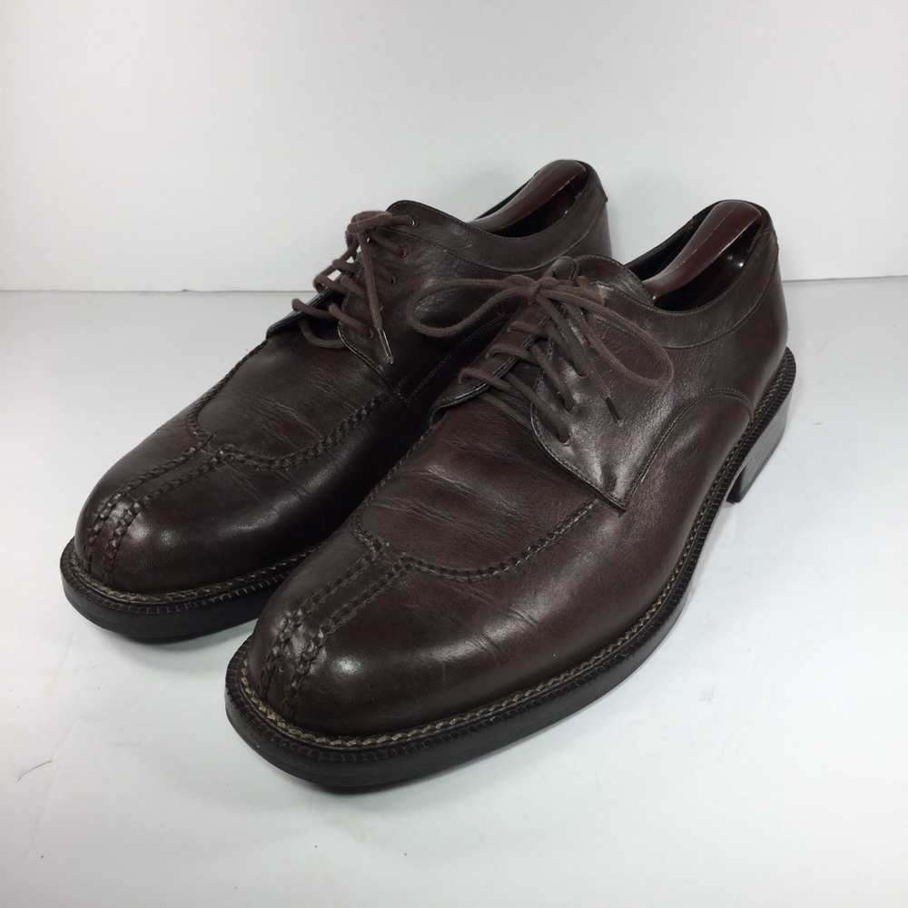 Cole Haan Country Brown Split Toe Oxford Shoes 11